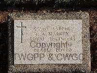 Bralo British Cemetery - Markey, Thomas Alfred